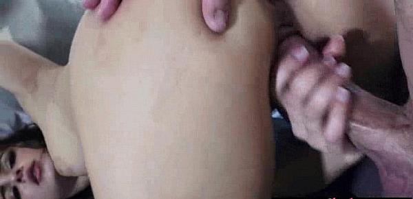  Hard Intercorse With (leah gotti) Amateur Real GF On Cam clip-24
